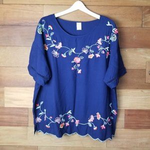 Time and Tru short sleeves top size L (12-14)